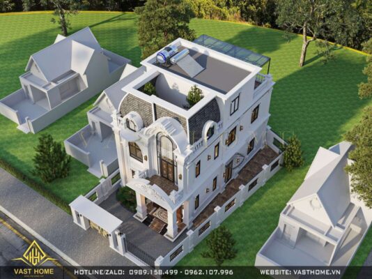Biệt thự tân cổ điển 2 tầng