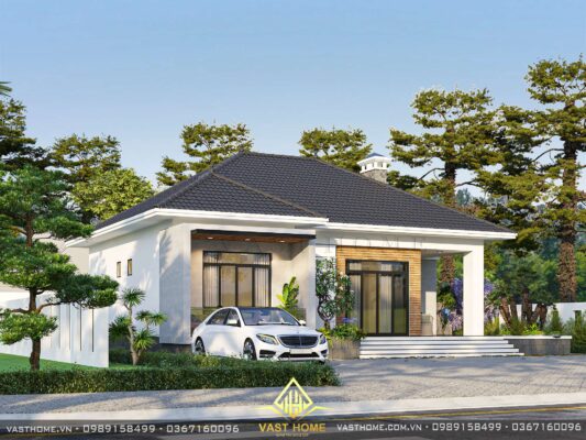 Sự hoàn hảo tới từ mẫu biệt thự 1 tầng tại Thanh Hóa VHBT23917