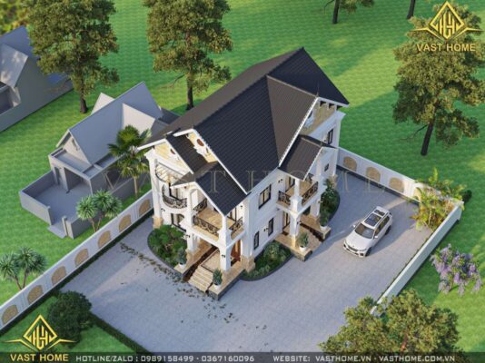 nhà mái thái tân cổ