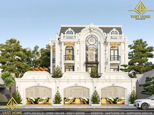 biệt thự 3 tầng