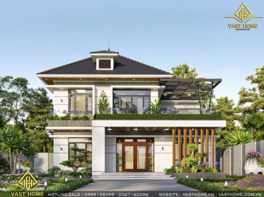 biệt thự 2 tầng