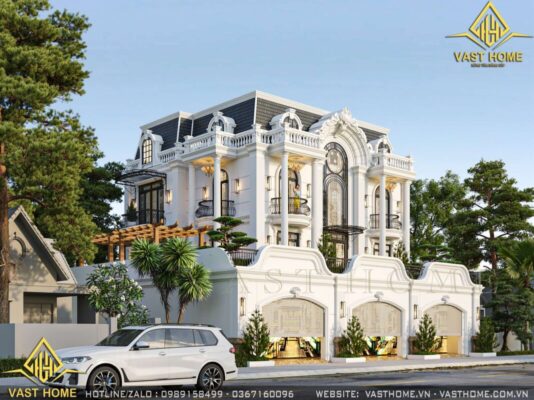 biệt thự 3 tầng