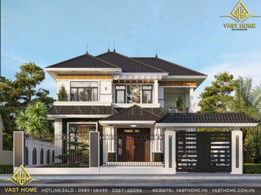 2 tầng mái nhật