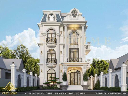 Biệt thự tân cổ điển 3 tầng sang trọng