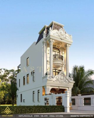 nhà phố 3 tầng tân cổ điển