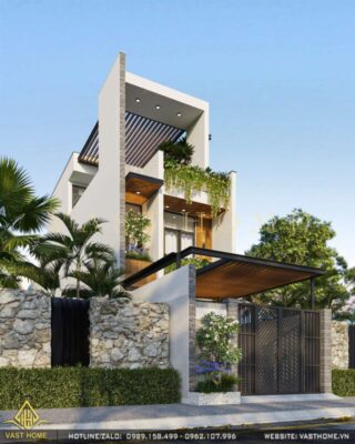 nhà phố 2 tầng hiện đại