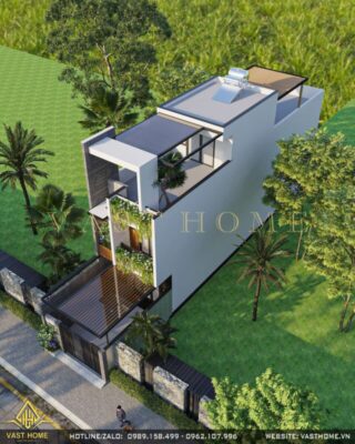 nhà phố 2 tầng hiện đại