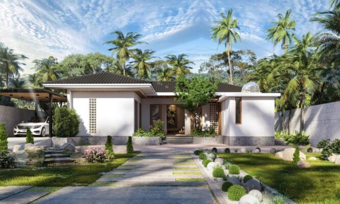 biệt thự tân cổ điển sang trọng