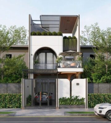 nhà phố 2 tầng hiện đại