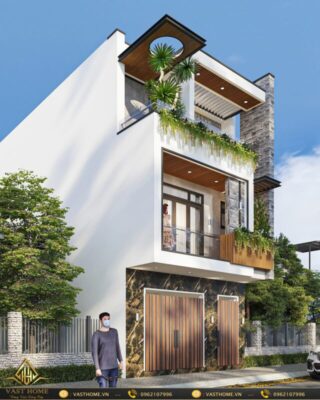 nhà phố 3 tầng hiện đại