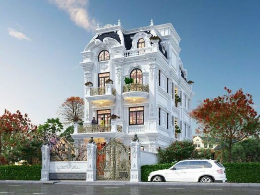 biệt thự tân cổ điển sang trọng