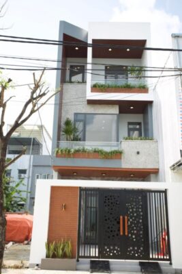 Nhà phố hiện đại 3 tầng