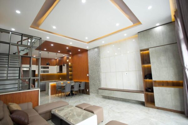 Nhà phố hiện đại 3 tầng