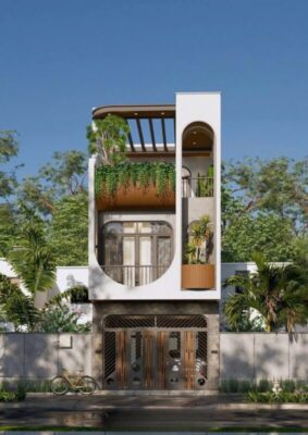 Nhà Phố 3 Tầng Hiện Đại