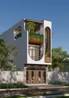 Nhà Phố 3 Tầng Hiện Đại