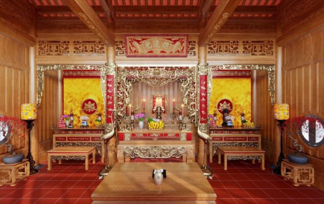 phòng thờ gia tiên