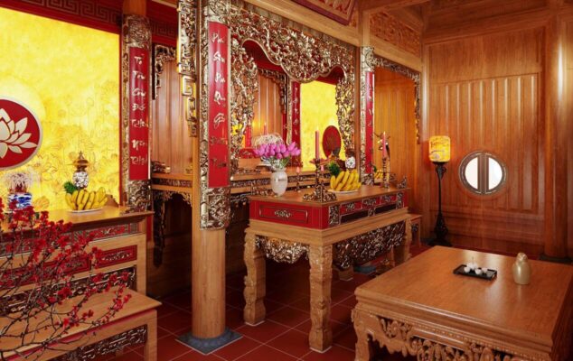 phòng thờ gia tiên