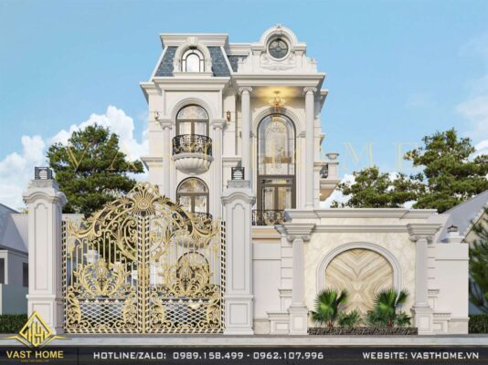 Mẫu biệt thự tân cổ điển