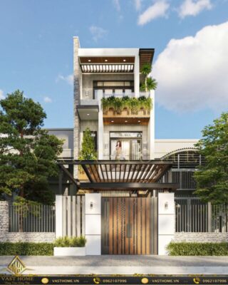 Nhà Phố 3 Tầng Hiện Đại