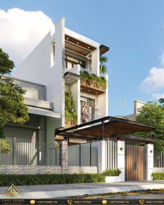 Nhà Phố 3 Tầng Hiện Đại