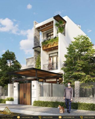 Nhà Phố 3 Tầng Hiện Đại