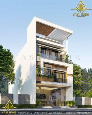 nhà phố 3 tầng hiện đại