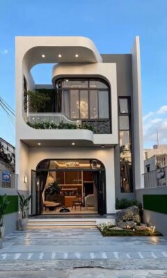 Nhà Phố 2 Tầng Hiện Đại