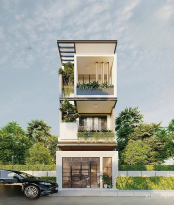 Nhà Phố 3 Tầng Hiện Đại