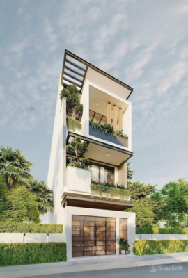 Nhà Phố 3 Tầng Hiện Đại