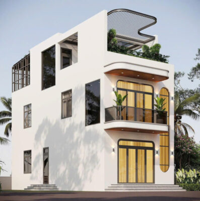 Nhà Phố 2 Tầng Hiện Đại