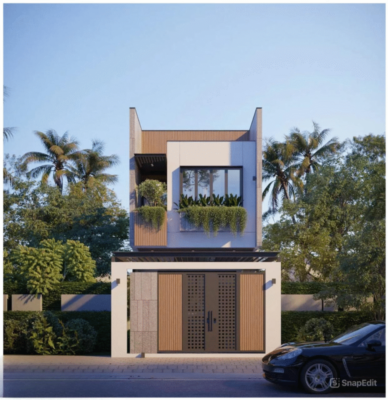 Nhà Phố 2 Tầng Hiện Đại
