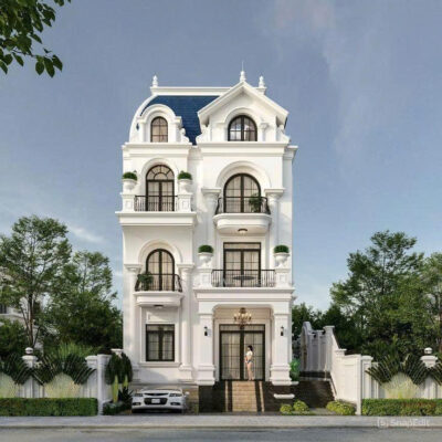 Biệt thự tân cổ điển 3 tầng