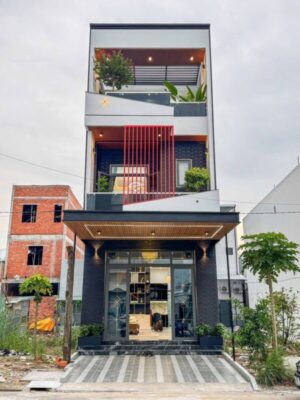 nhà phố 3 tầng hiện đại mặt tiền đẹp
