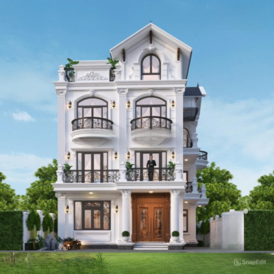 Biệt thự tân cổ điển 3 tầng