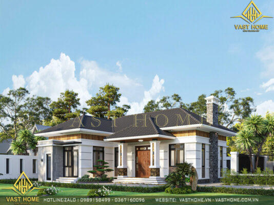 Mẫu nhà vườn hiện đại