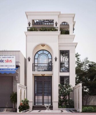 biệt thự tân cổ điển 2 tầng