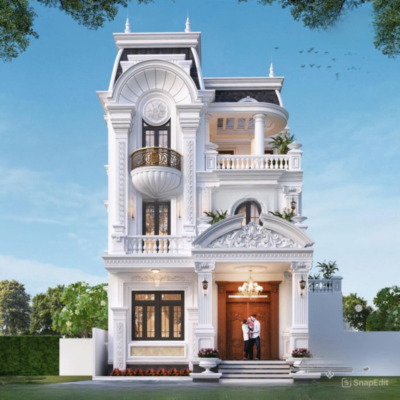 Biệt thự tân cổ điển 3 tầng