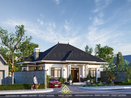 Mẫu nhà vườn hiện đại