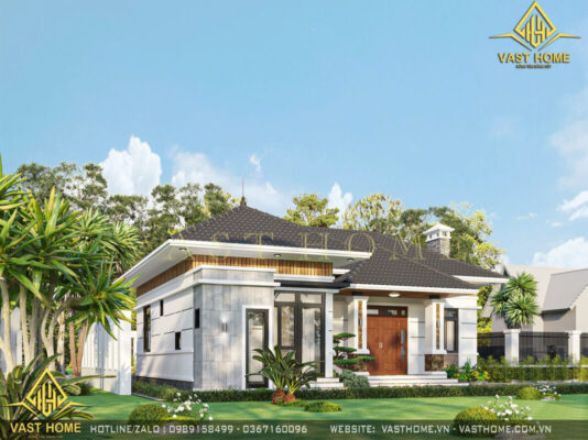 Mẫu nhà vườn hiện đại