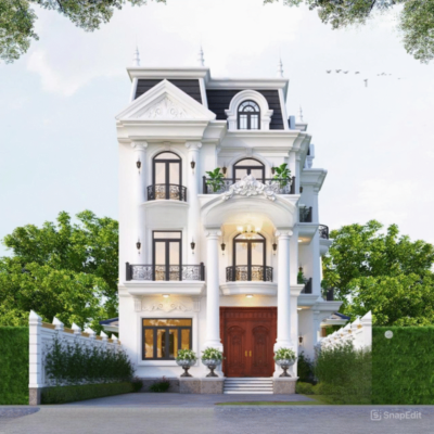 Biệt thự tân cổ điển 3 tầng