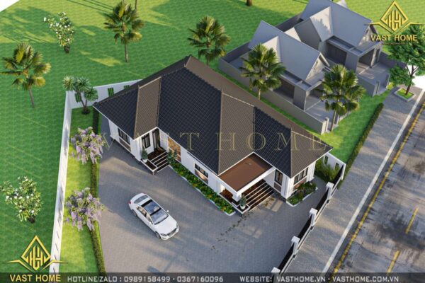 Mẫu nhà vườn hiện đại