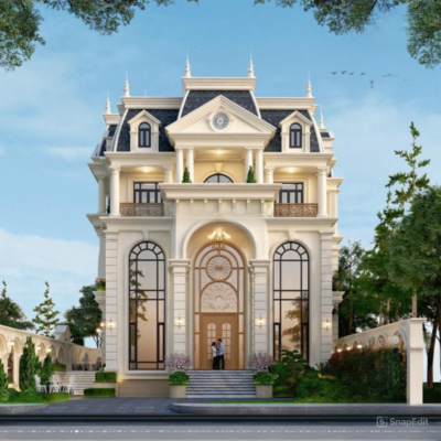 Biệt thự tân cổ điển 3 tầng