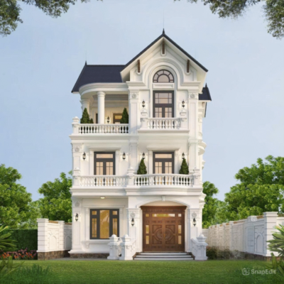 Biệt thự tân cổ điển 3 tầng