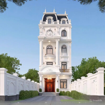 Biệt thự tân cổ điển 4 tầng