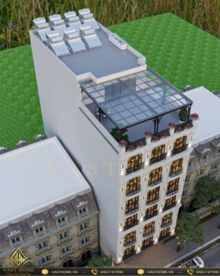 Biệt thự tân cổ điển cao tầng