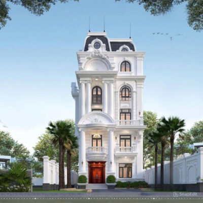 Biệt thự tân cổ điển 4 tầng