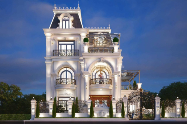 biệt thự tân cổ điển 3 tầng