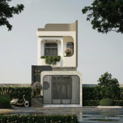 nhà phố 2 tầng hiện đại