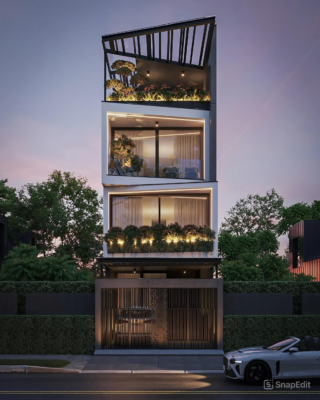 Nhà phố hiện đại