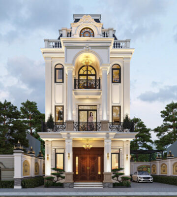 Biệt thự tân cổ điển 3 tầng sang trọng